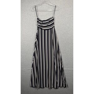 Banana Republic Maxi Dress Striped Sleeveless‎ Casual Summer XS